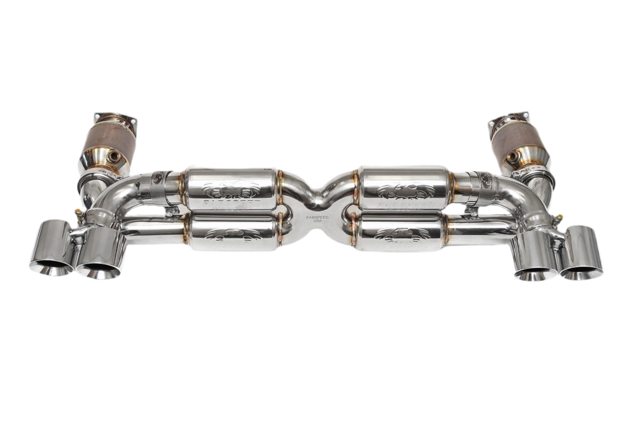 Porsche 997 Turbo Supersport 70mm X-Pipe Exhaust System (2006-2009)