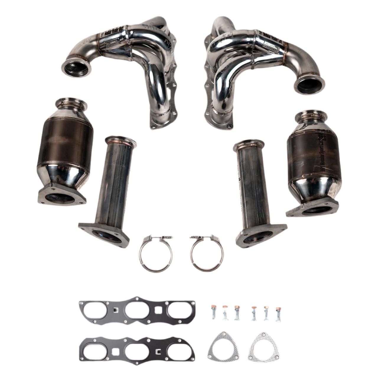Porsche 991 Carrera RENNKRAFT® Modular Headers with HJS Catalytic Converters (2012-2016)