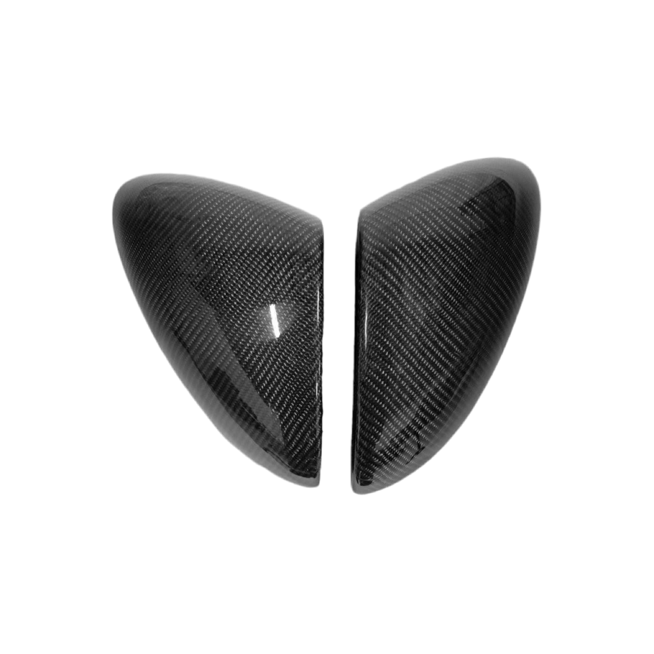 Carbon Fiber Mirror Covers - Porsche 991.2