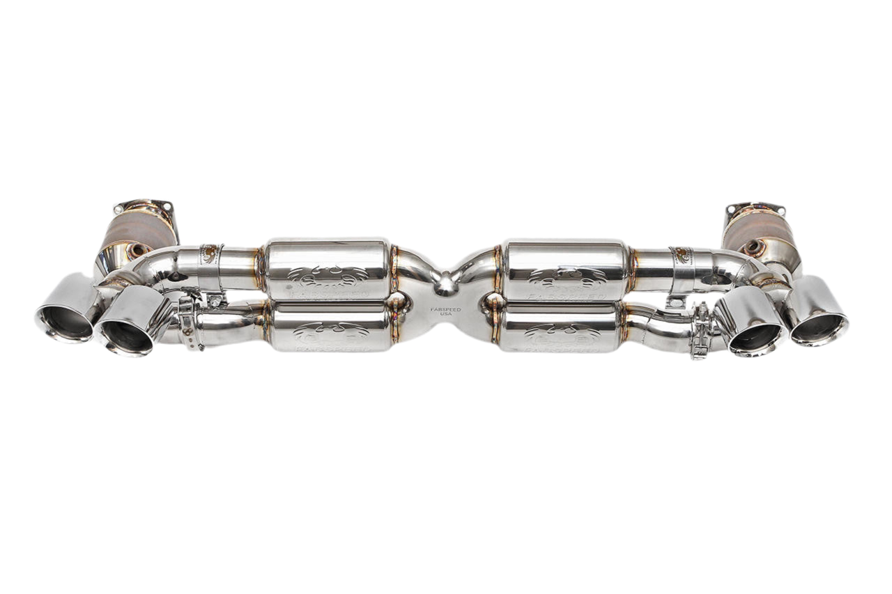Porsche 997.2 Turbo / Turbo S Supersport X-Pipe Exhaust System (2010-2012)