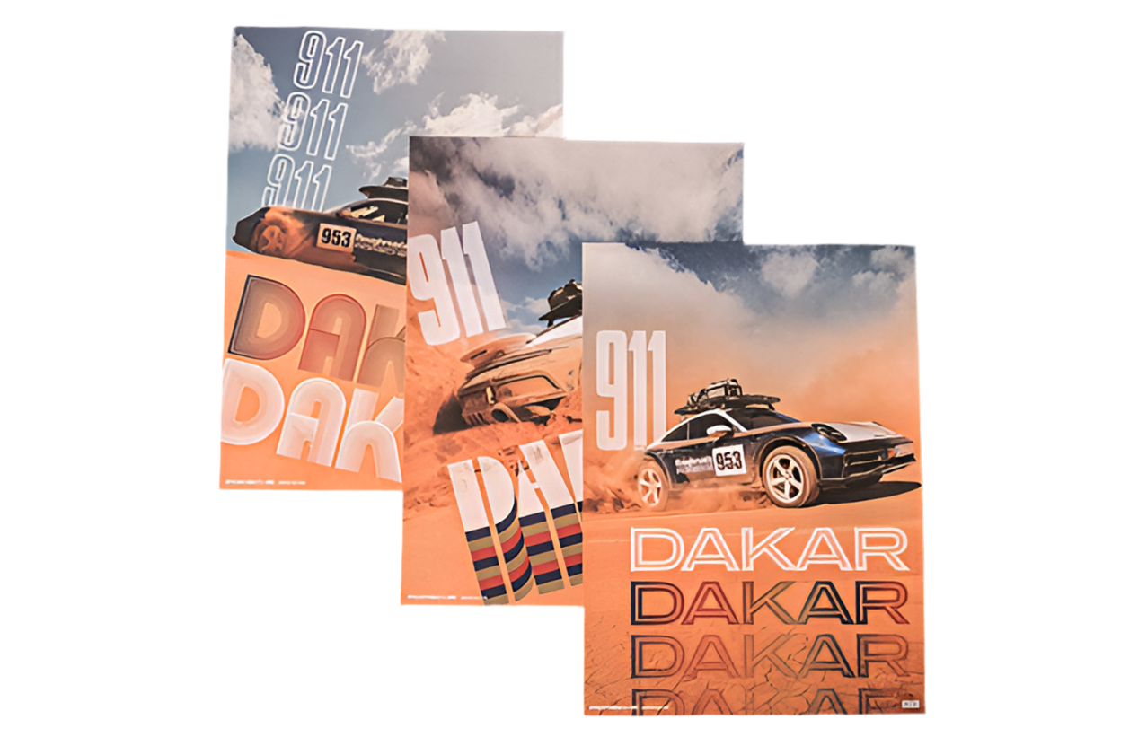Porsche 911 Dakar Poster