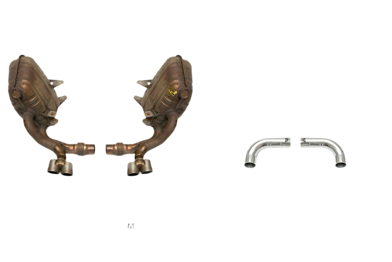 Porsche 997 Carrera Muffler Bypass Pipes (2005-2008)