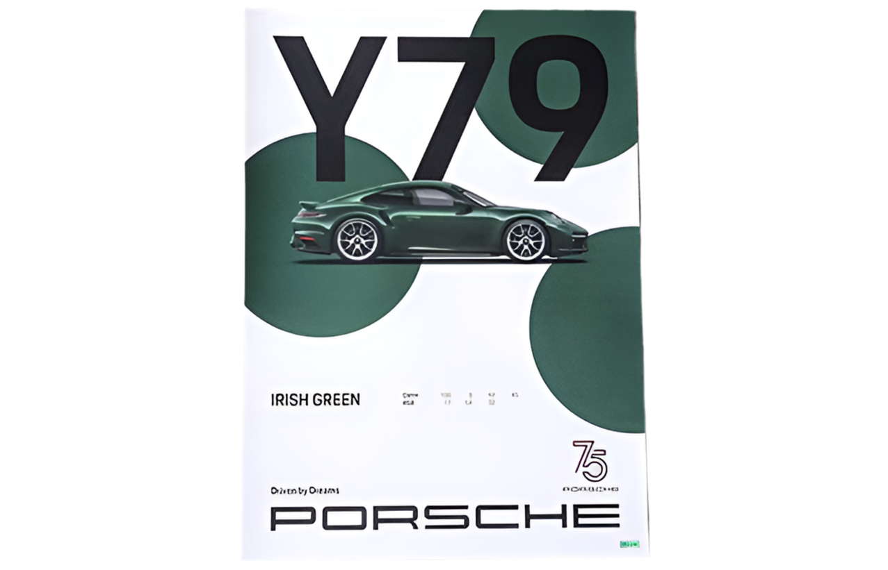 Porsche 75 years Poster Set- Driven By Dreams