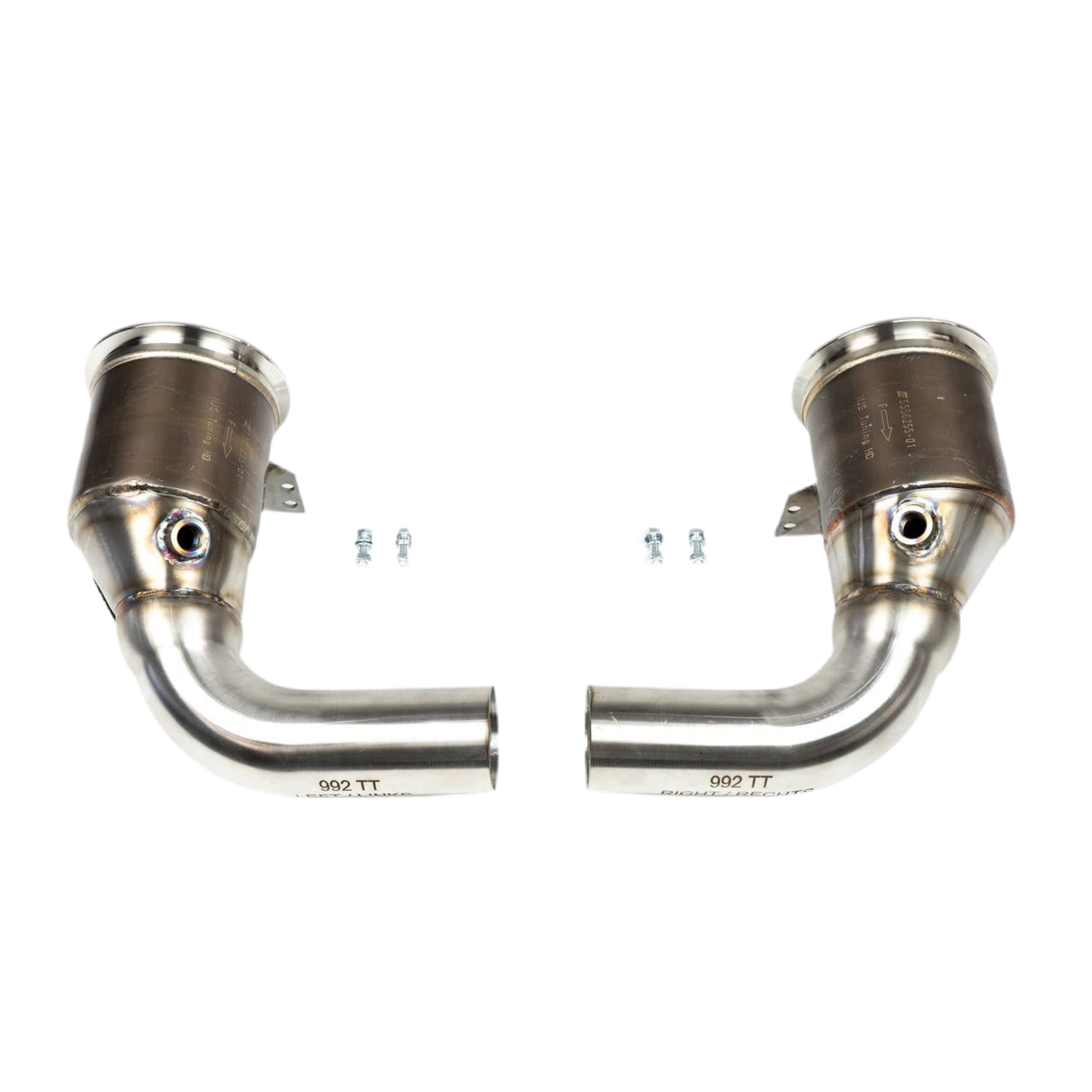 Porsche 992 Twin Turbo / Twin Turbo S Sport Catalytic Converters (2021+)