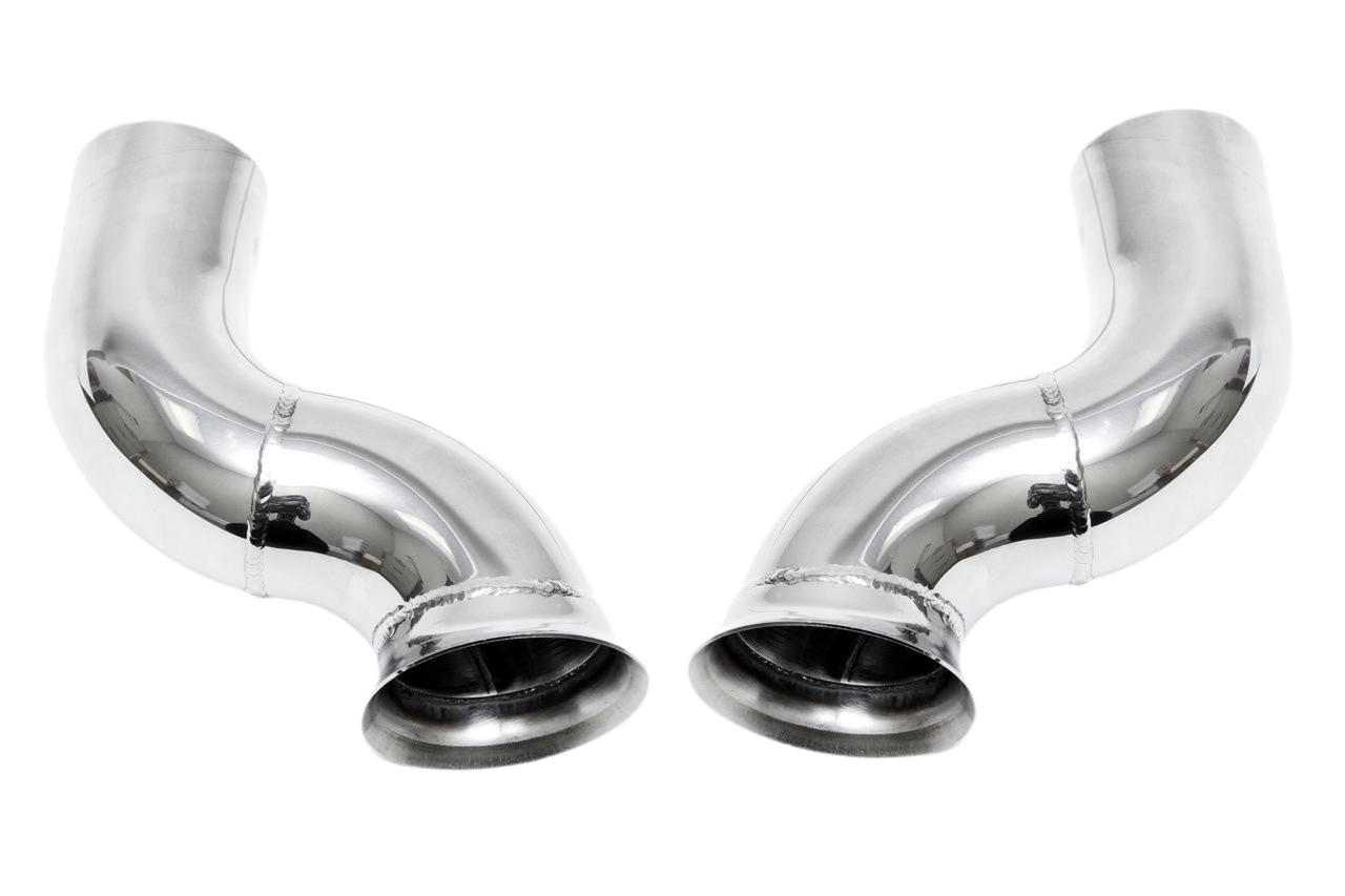 Porsche 996 Turbo Muffler Bypass Pipes (2000-2005)