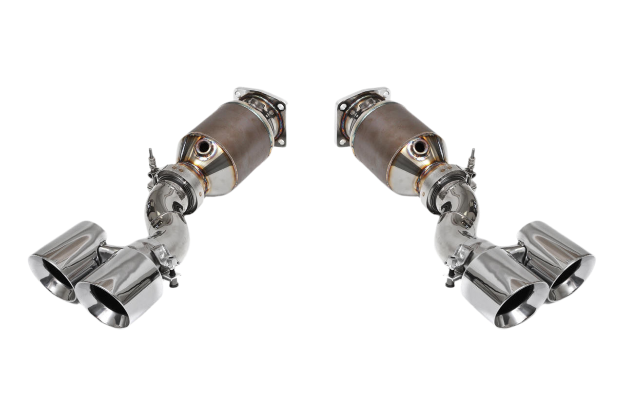 Porsche 997 Turbo Muffler Bypass Exhaust System (2006-2009)