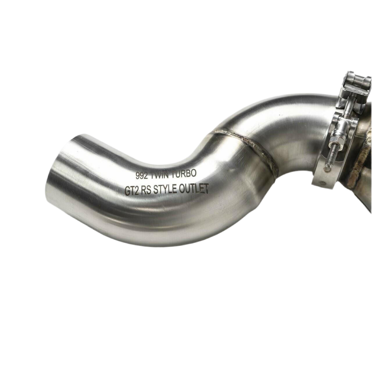 Porsche 992 Carrera Sport Catalytic Converters with GT2RS Style Outlets (2021+)