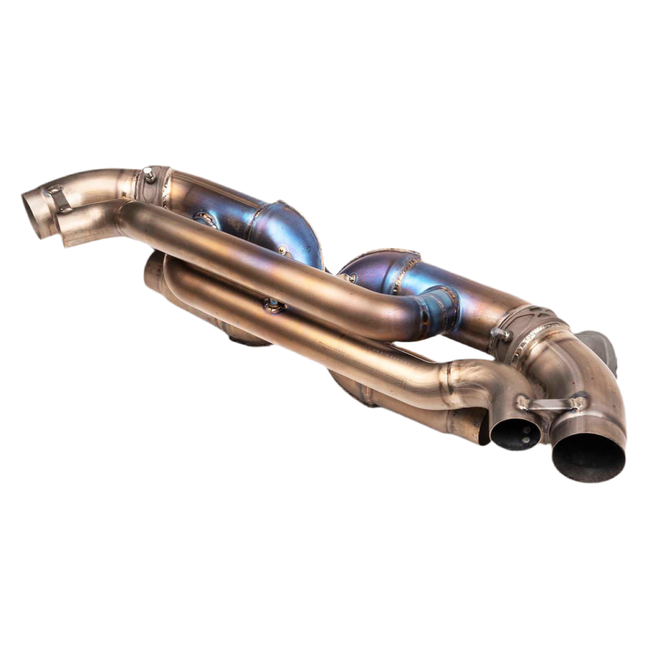 Porsche 992 Twin Turbo / Twin Turbo S Helical Valvetronic Titanium Exhaust System (2021+)