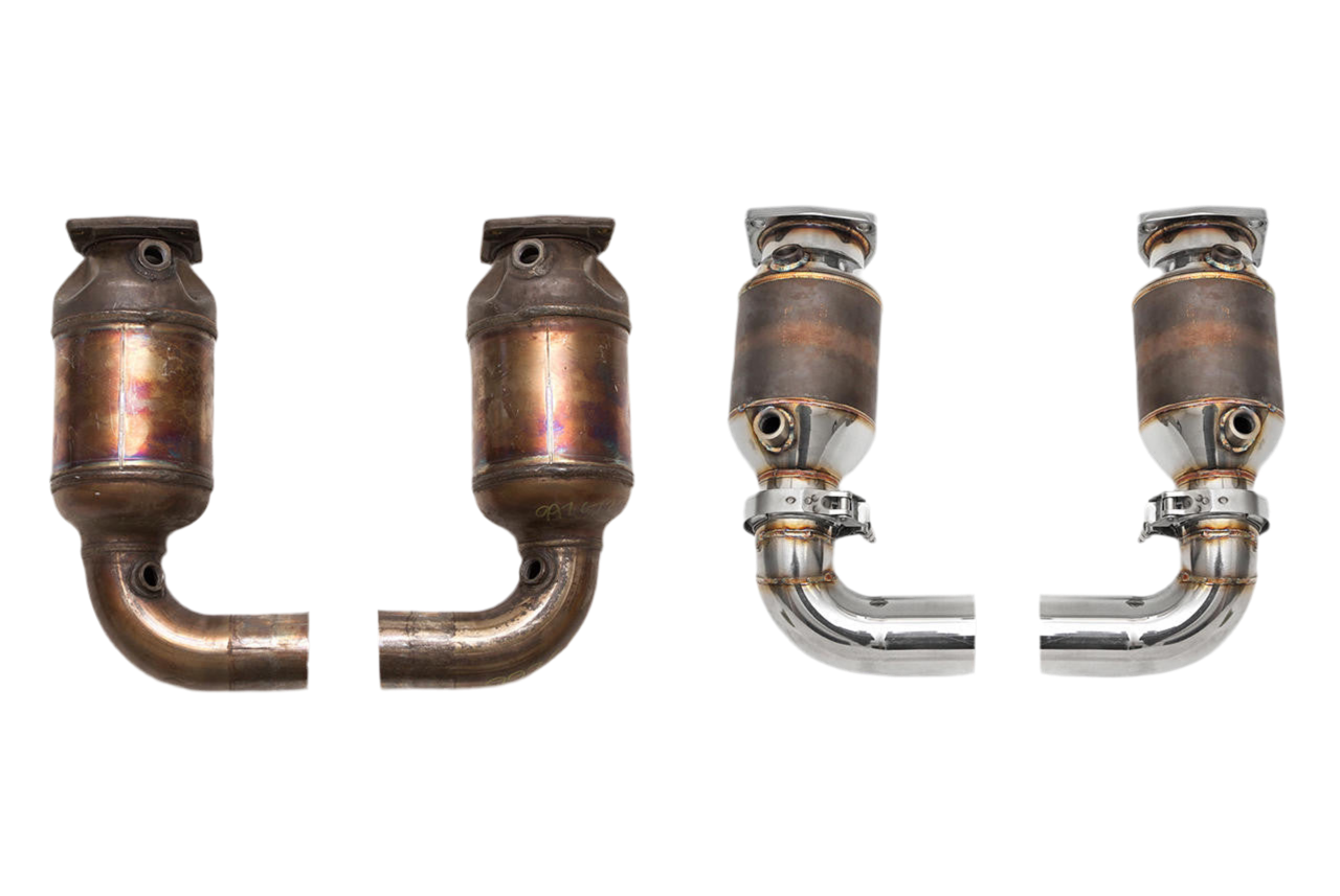 Porsche 997.2 Turbo / Turbo S Sport Catalytic Converters (2010-2012)