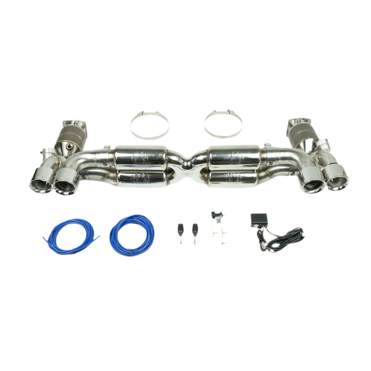 Porsche 997.2 Turbo / Turbo S Valvetronic Supersport X-Pipe Exhaust System (2010-2012)