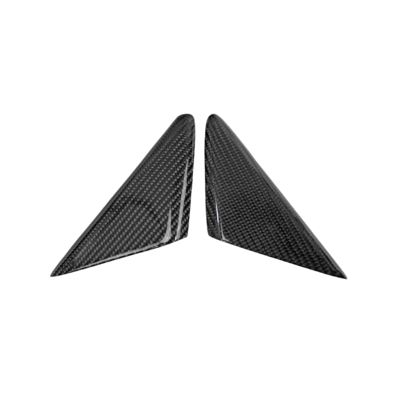 Carbon Fiber Outer Mirror Triangle Trim - Porsche 991.1 and the 991.2