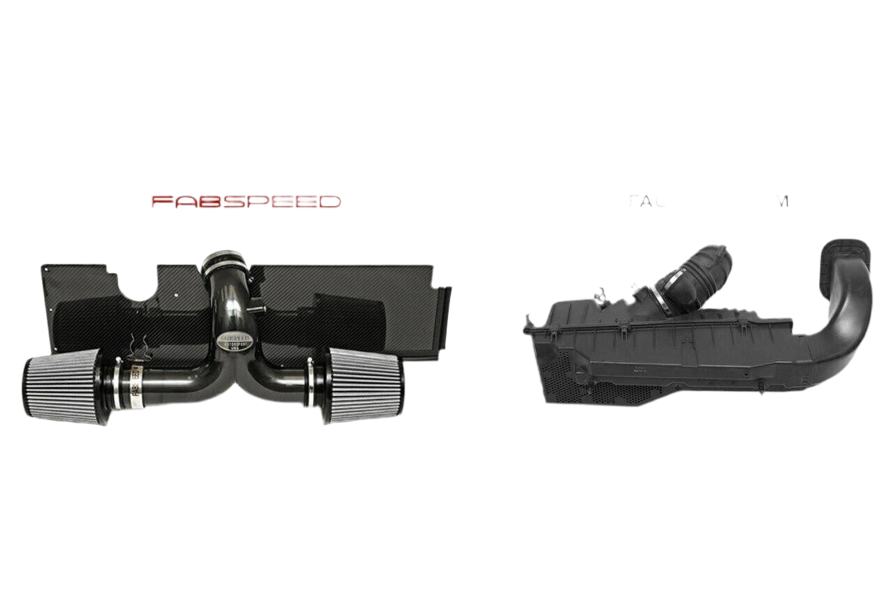 Porsche 996 Carrera Carbon Fiber Competition Air Intake System (2000-2004)