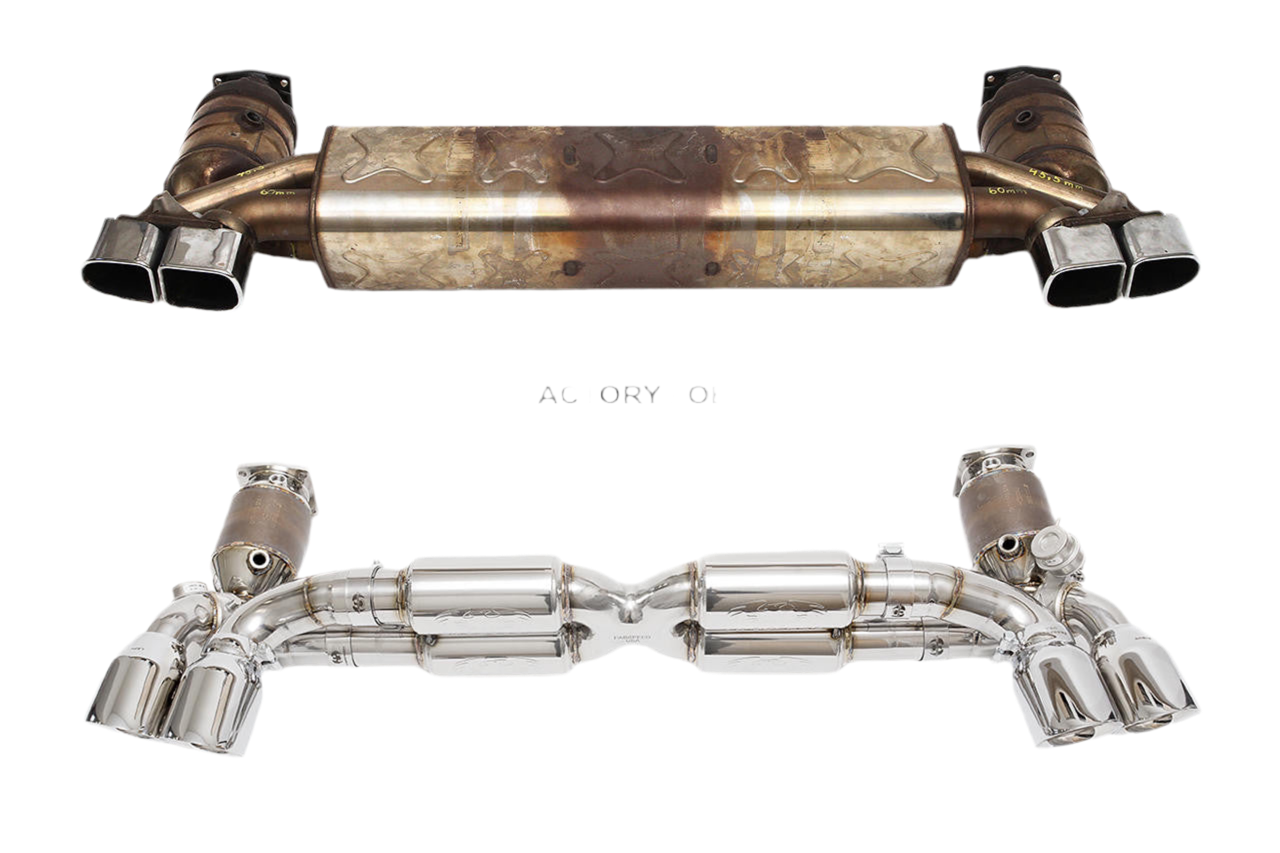 Porsche 991 Turbo / Turbo S Valvetronic Supersport X-Pipe Exhaust System (2013-2016)