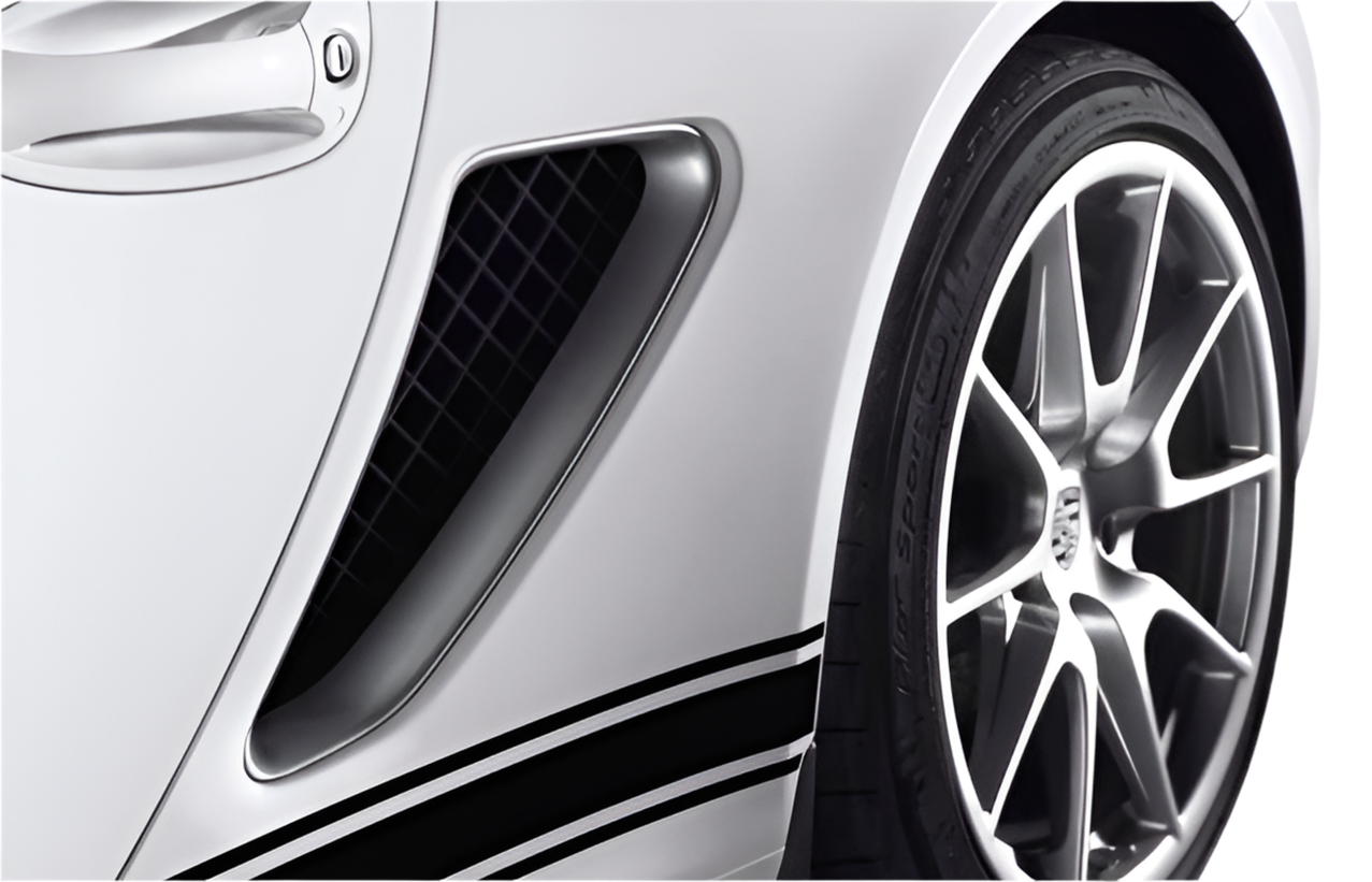 Side Grille Set - Boxster Spyder (Boxster- Cayman 05-2012)
