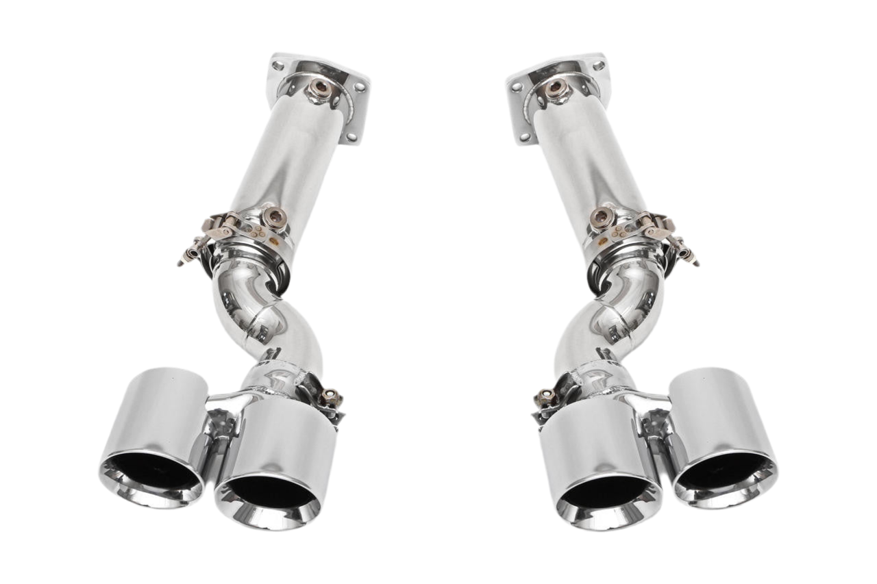 Porsche 997 Turbo Muffler Bypass Exhaust System (2006-2009)