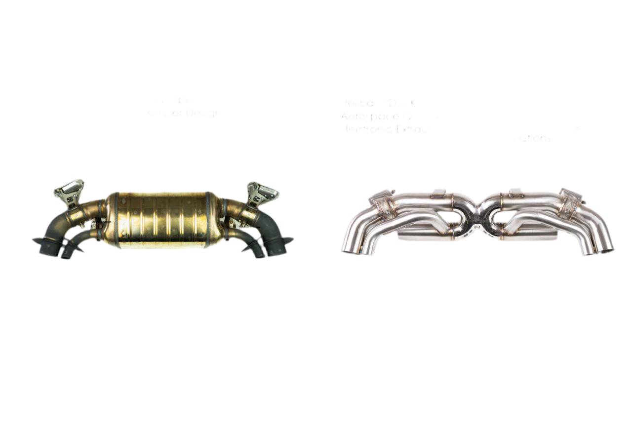 Porsche 992 Twin Turbo / Twin Turbo S Cat-Back Valvetronic Maxflo Exhaust System (2021+)