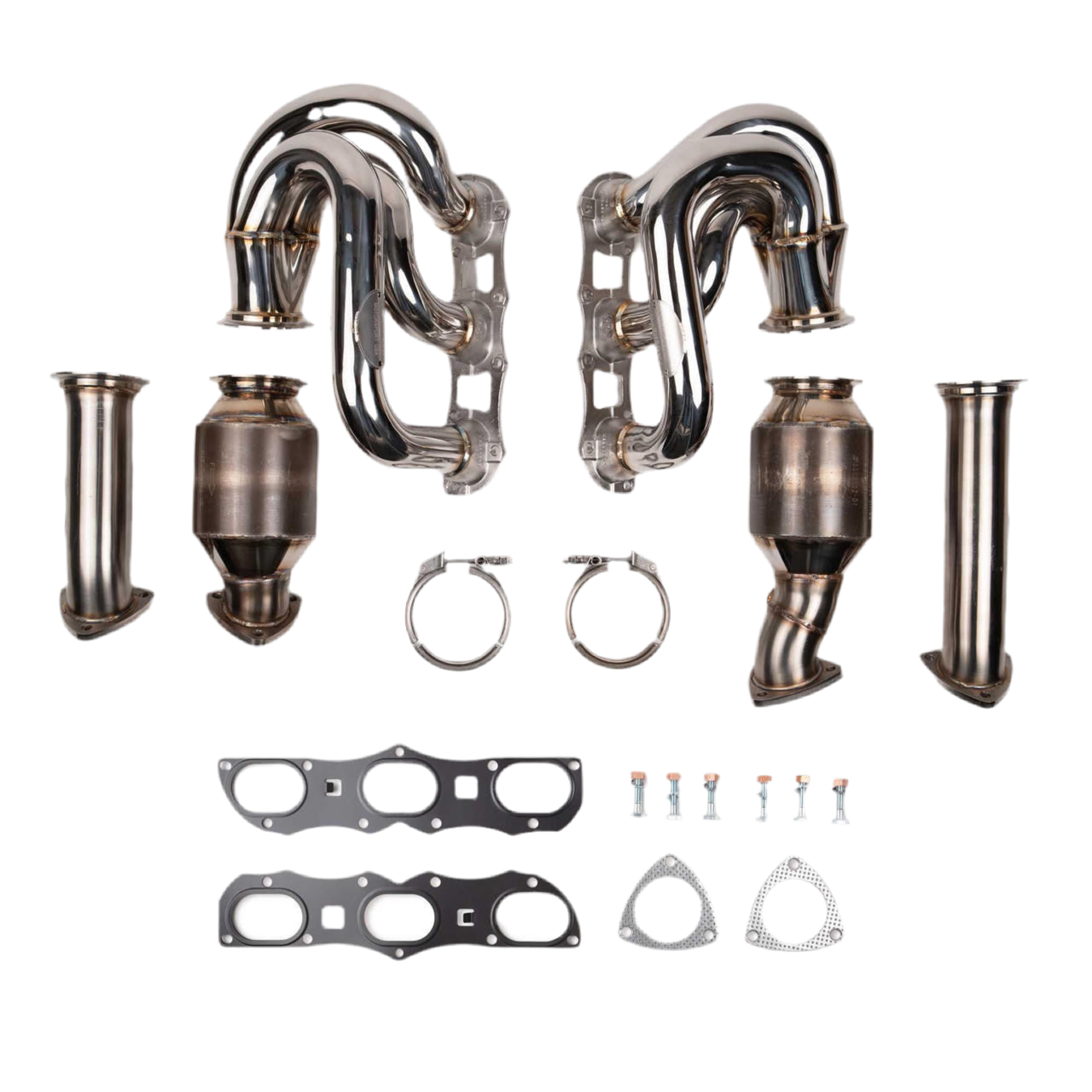 Porsche 997.2 Carrera RENNKRAFT® Modular Headers with HJS Catalytic Converters (2009-2011)