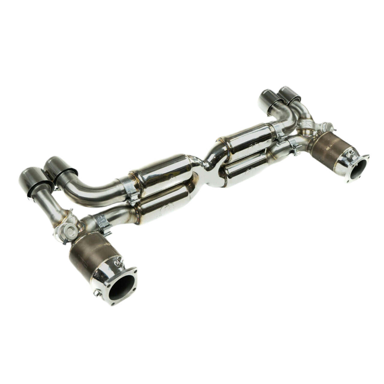 Porsche 997.2 Turbo / Turbo S Valvetronic Supersport X-Pipe Exhaust System (2010-2012)