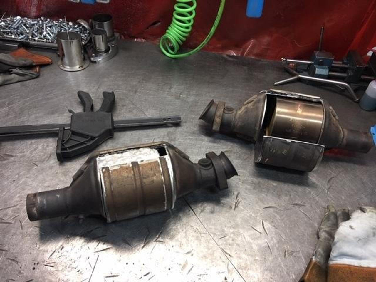 Porsche 911 GT3 Cup Factory/OEM Catalytic Converter Re-Coring