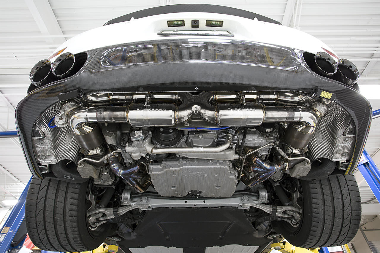 Porsche 991 Turbo / Turbo S Valvetronic Supersport X-Pipe Exhaust System (2013-2016)