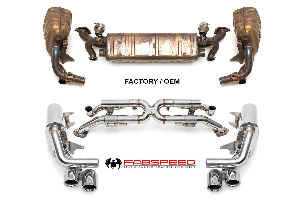 Porsche 991 Carrera Valvetronic Exhaust System