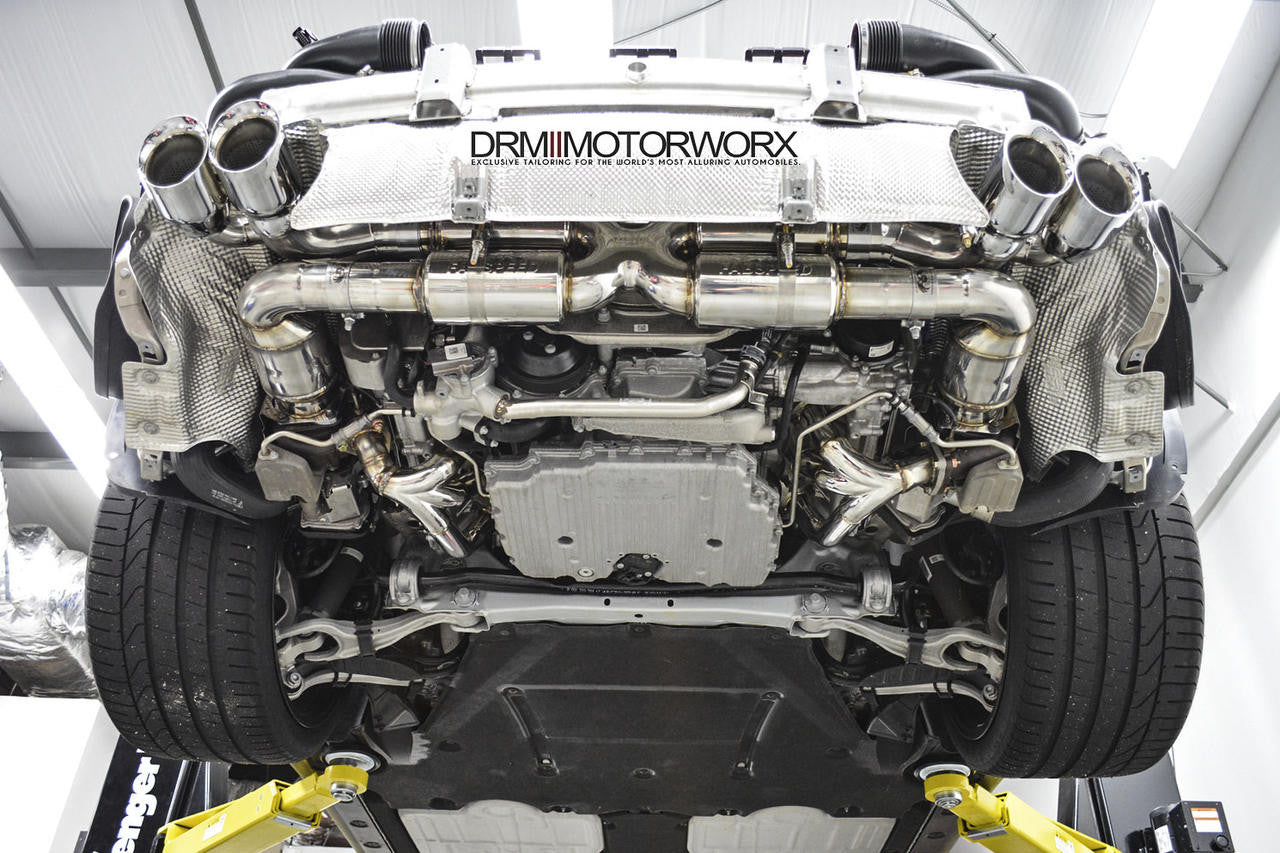 Porsche 991 Turbo / Turbo S Supersport X-Pipe Exhaust System