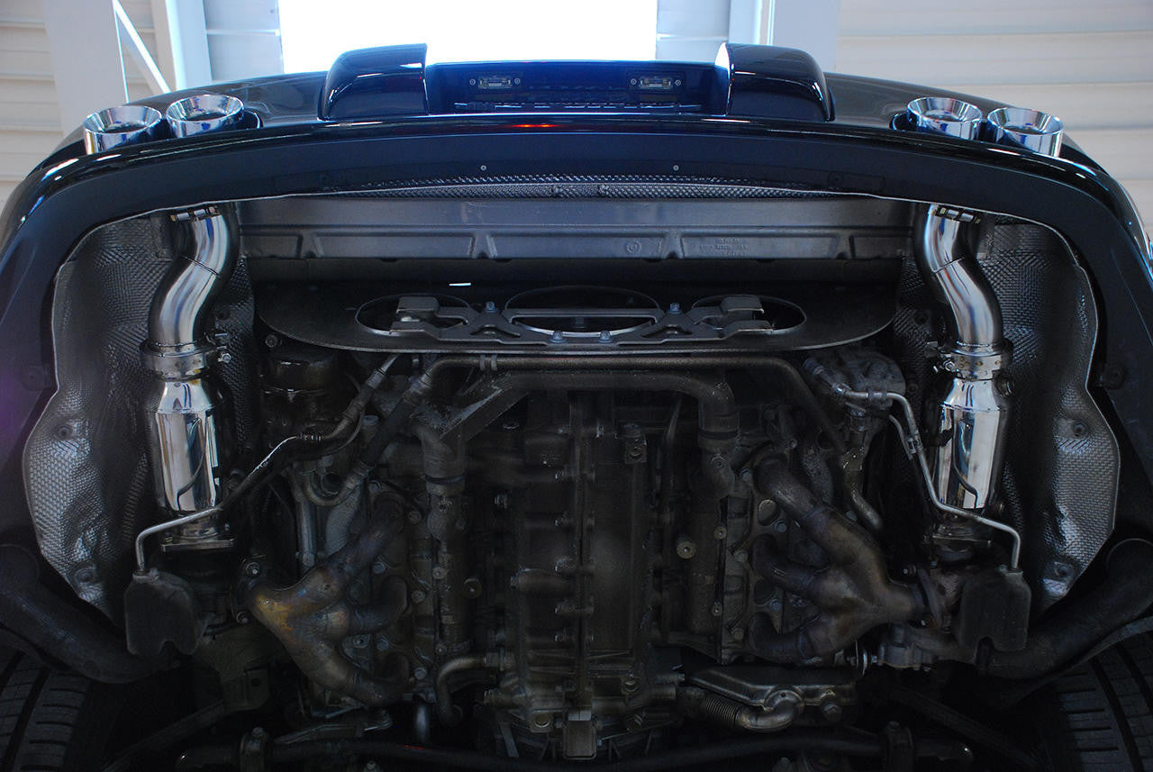 Porsche 997 Turbo Muffler Bypass Exhaust System (2006-2009)