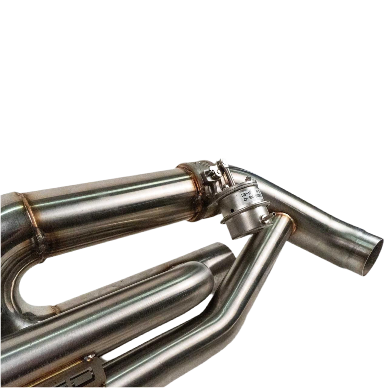 Porsche 991.2 Carrera Valvetronic Center Muffler Bypass X-Pipe (Non-PSE Only)