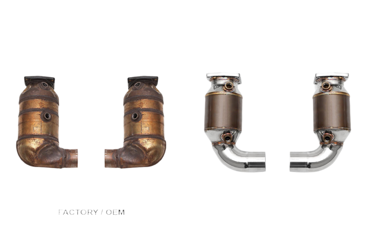 Porsche 991.2 Turbo / Turbo S Sport Catalytic Converters (2017+)