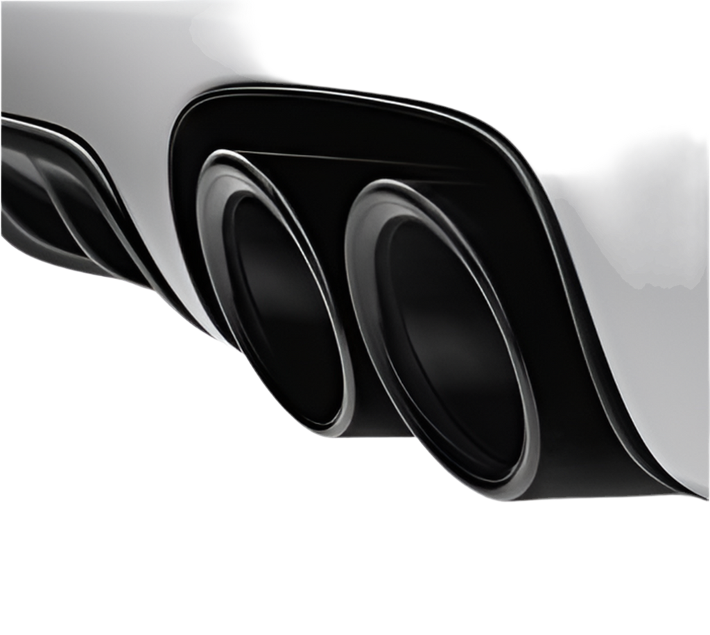 Black Exhaust Tips - 987/987.2