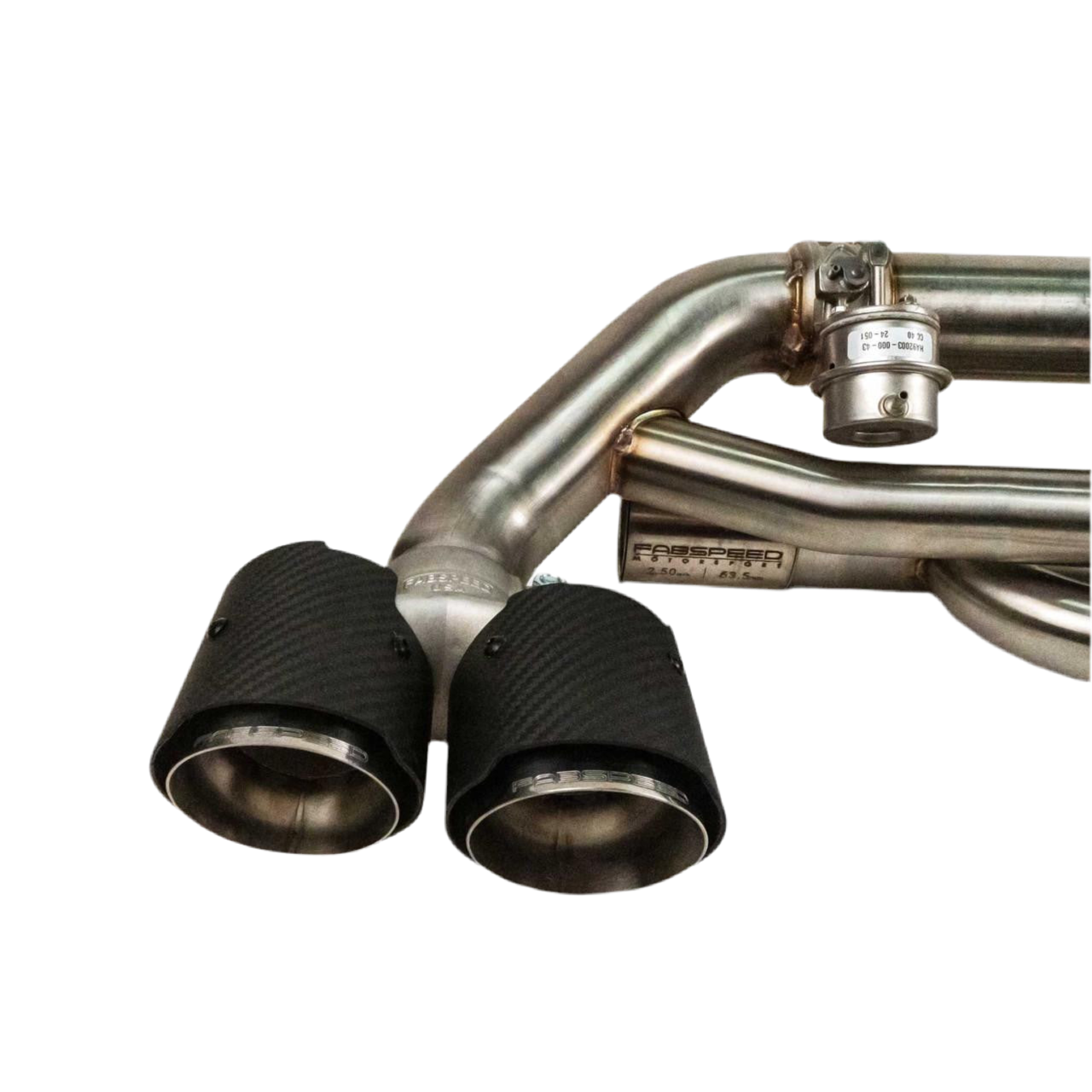 Porsche 991.2 Carrera Valvetronic Center Muffler Bypass X-Pipe (Non-PSE Only)