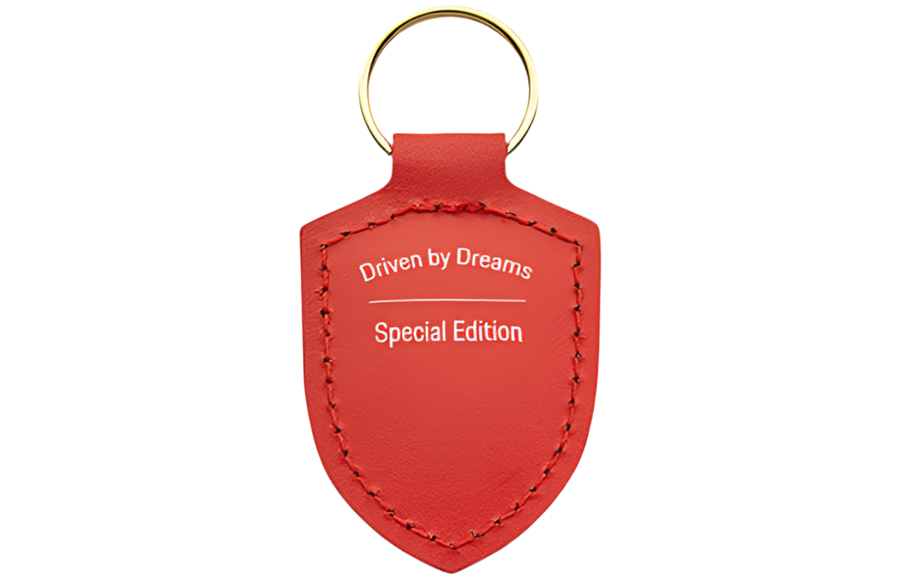 Porsche Crest Key Chain