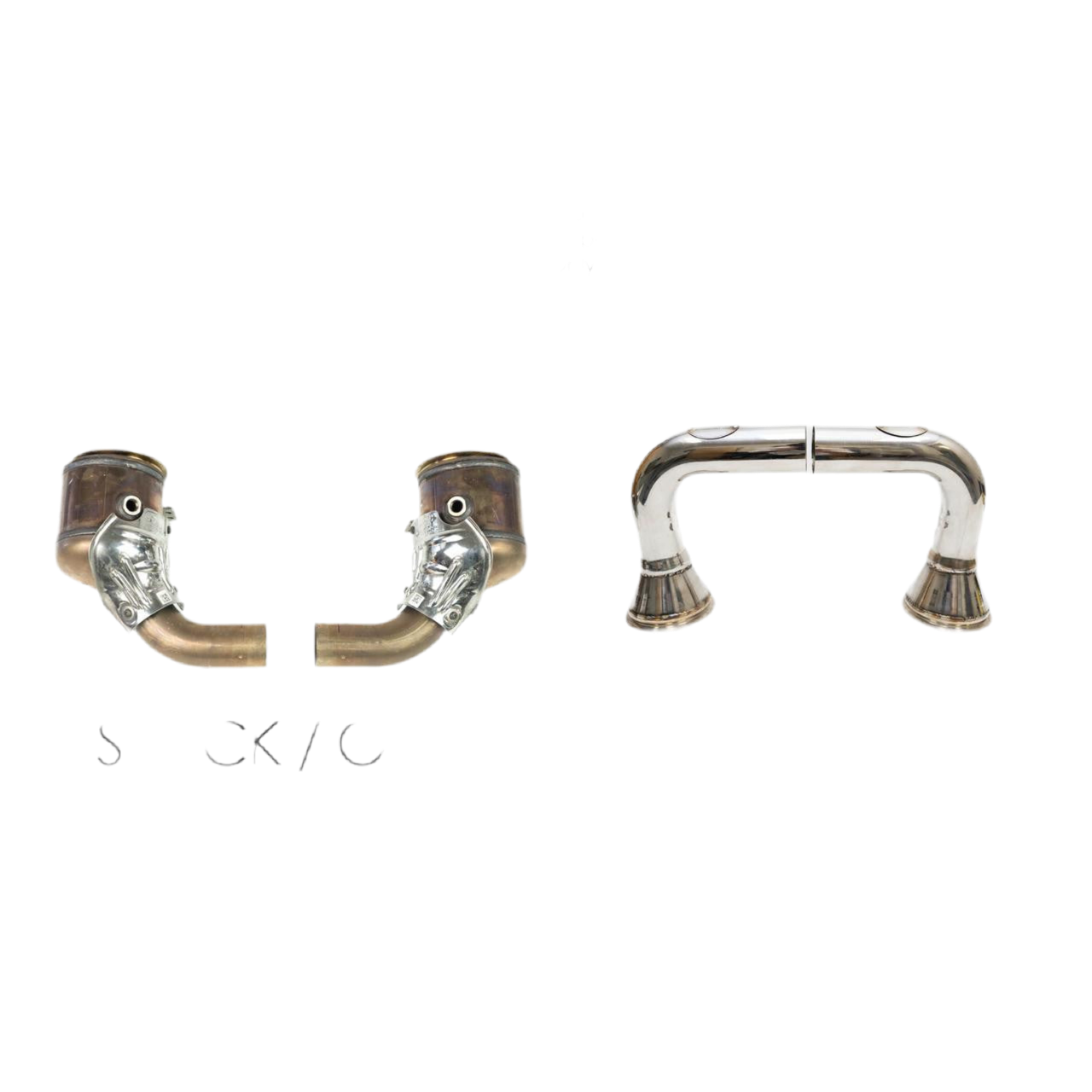 Porsche 992 Carrera link comp. Pipes (2020+)