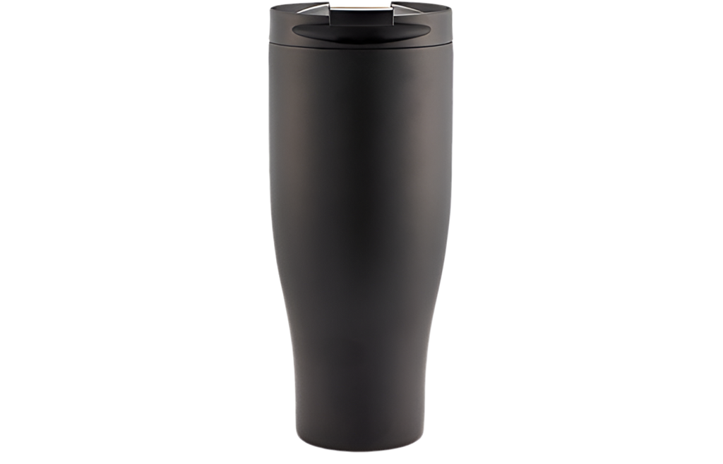 Porsche XL Thermos Mug - Black
