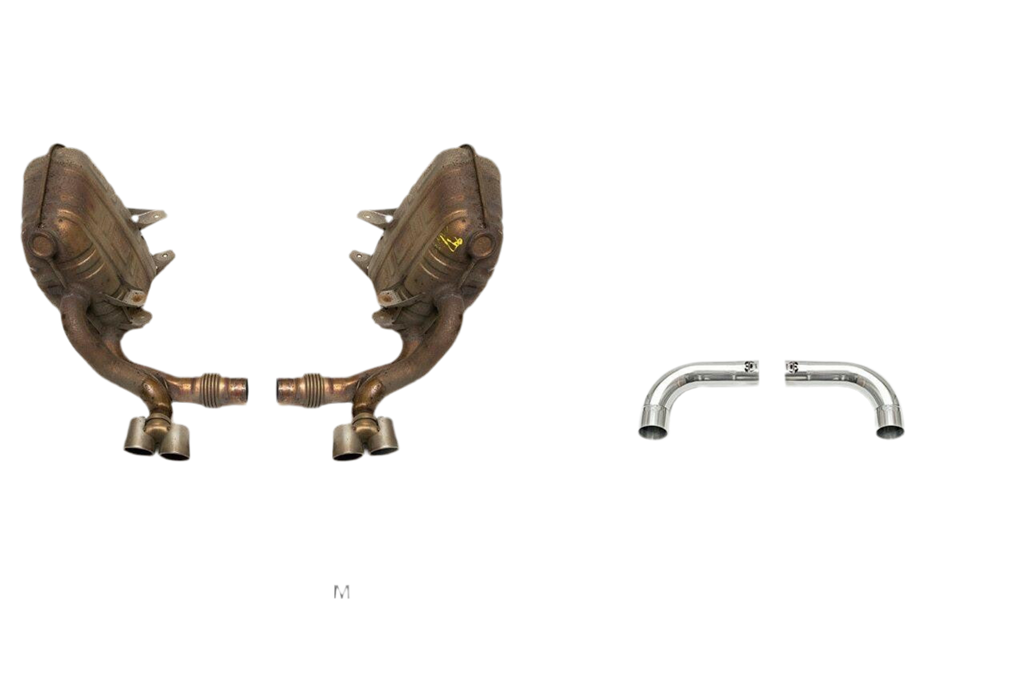 Porsche 997 Carrera Muffler Bypass Pipes (2005-2008)