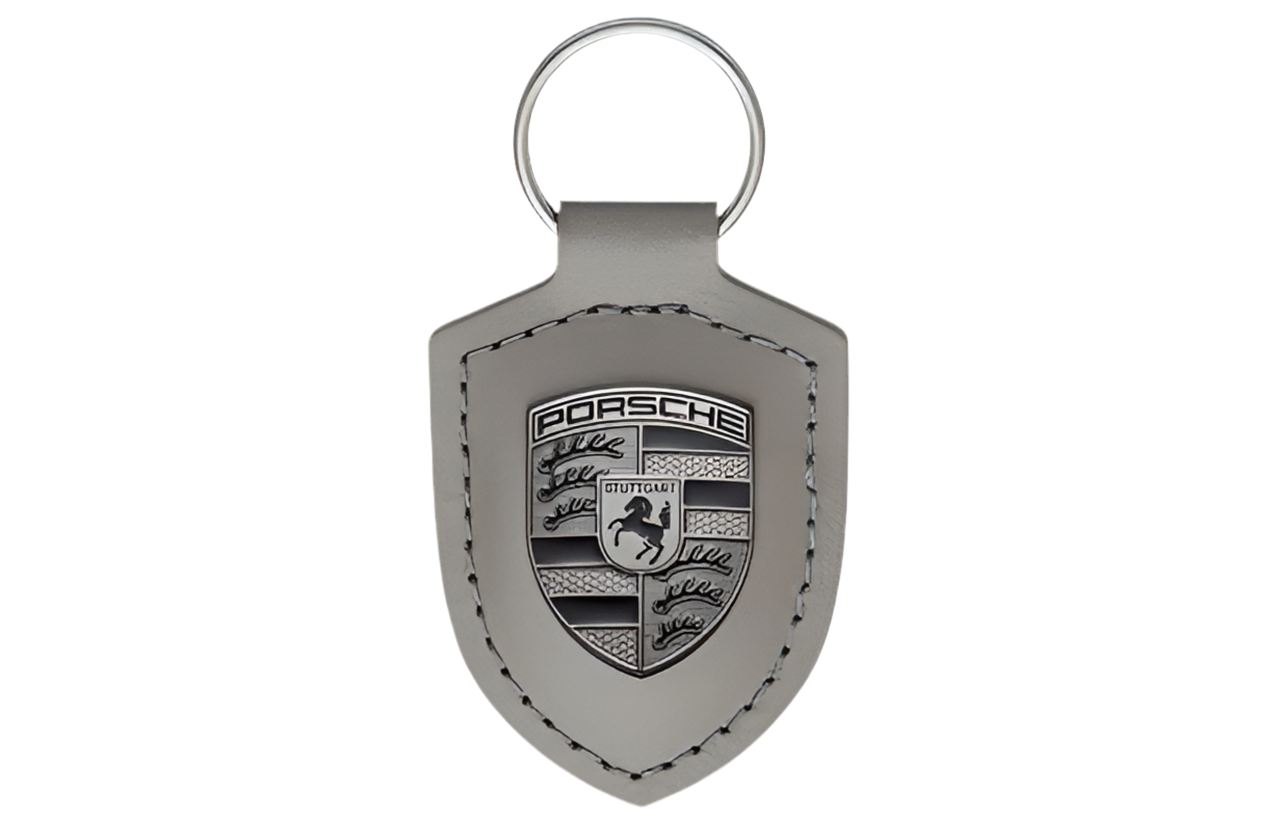 Porsche Crest Key Chain -Turbonite
