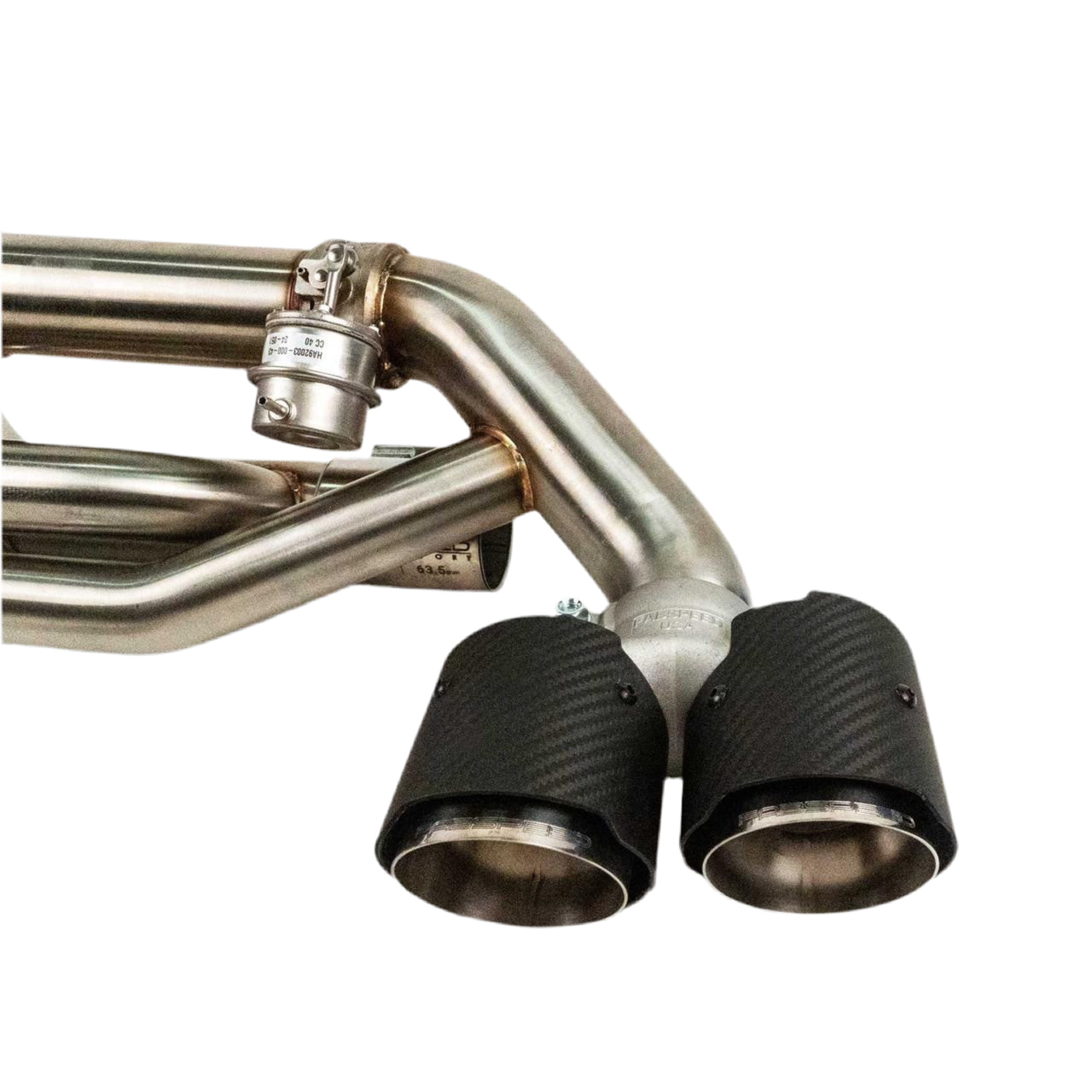 Porsche 991.2 Carrera Valvetronic Center Muffler Bypass X-Pipe (Non-PSE Only)