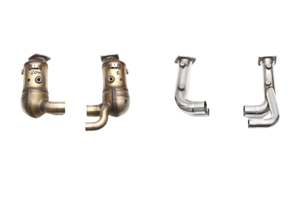 Porsche 991.2 Carrera link comp. Pipes (for PSE) (2017-2019)