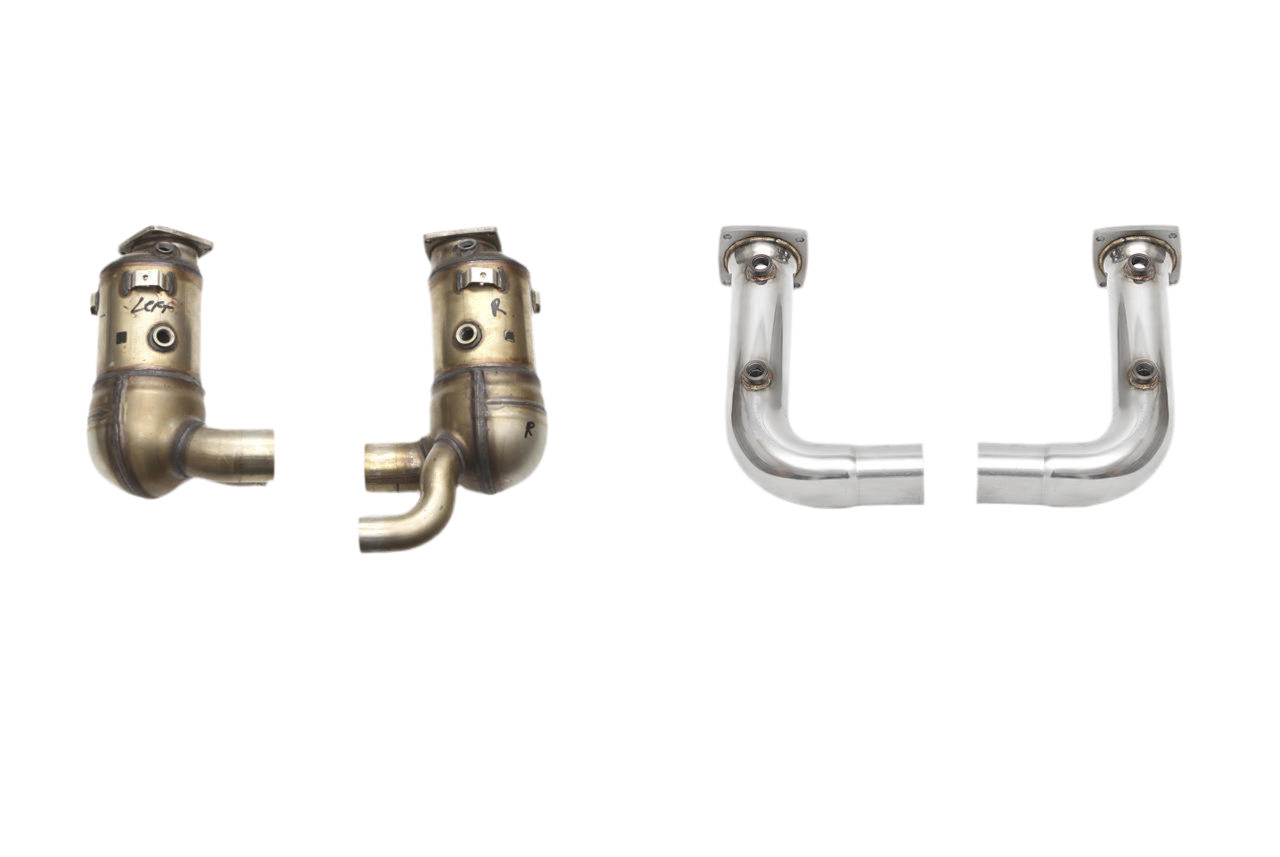 Porsche 991.2 Carrera link comp. Pipes (for Base) (2017-2019)
