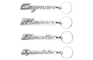 Porsche Model logo Keychain