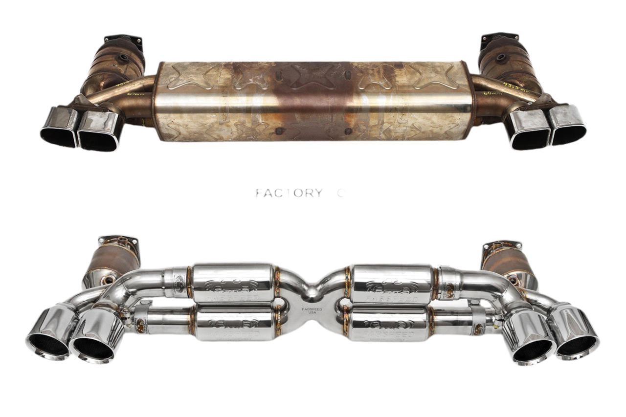 Porsche 991.2 Turbo / Turbo S Supersport X-Pipe Exhaust System (2017-2020)