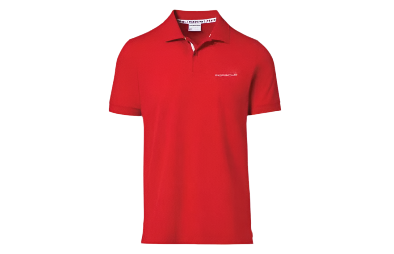 Porsche Classic Polo- Red