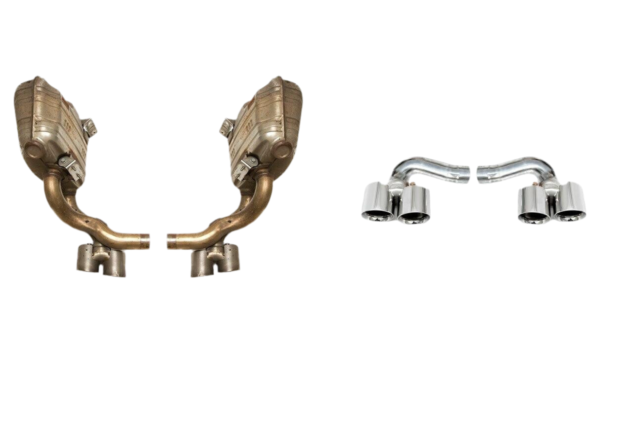 Porsche 997.2 Carrera Side Muffler Bypass Pipes (2009-2012)