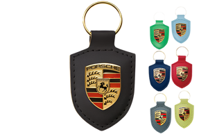 Porsche Crest Key Chain