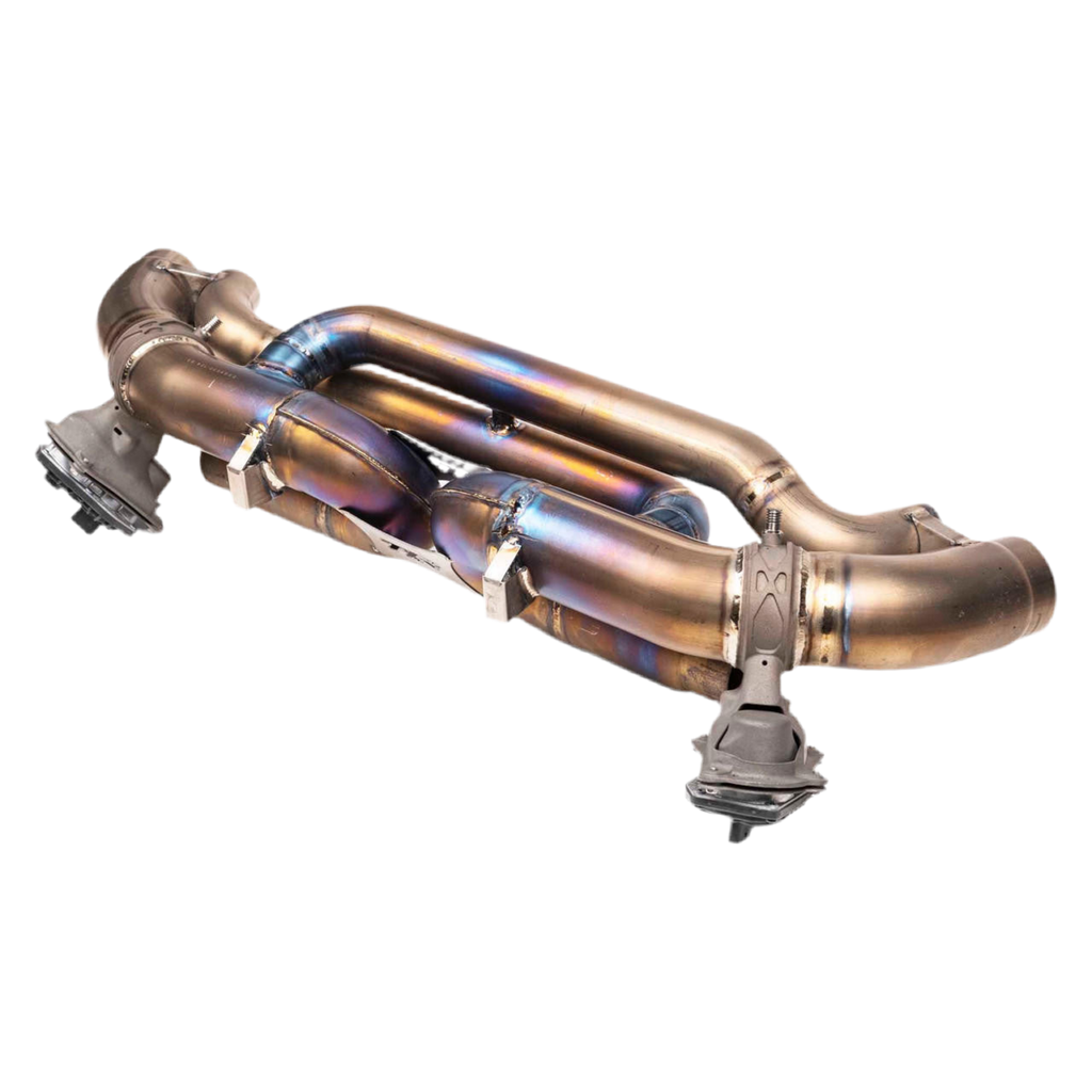 Porsche 992 Twin Turbo / Twin Turbo S Helical Valvetronic Titanium Exhaust System (2021+)