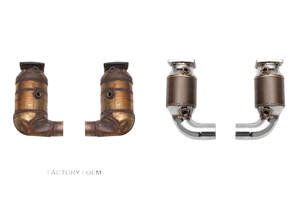 Porsche 991 Turbo / Turbo S Sport Catalytic Converters (2013-2016)