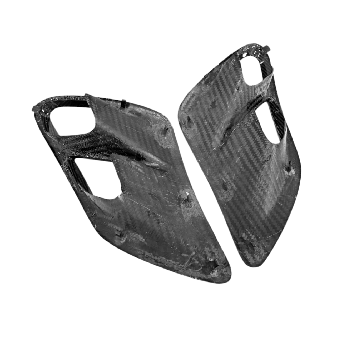 Carbon Fiber Gt3 Style Side Scoops - Porsche 997 Turbo