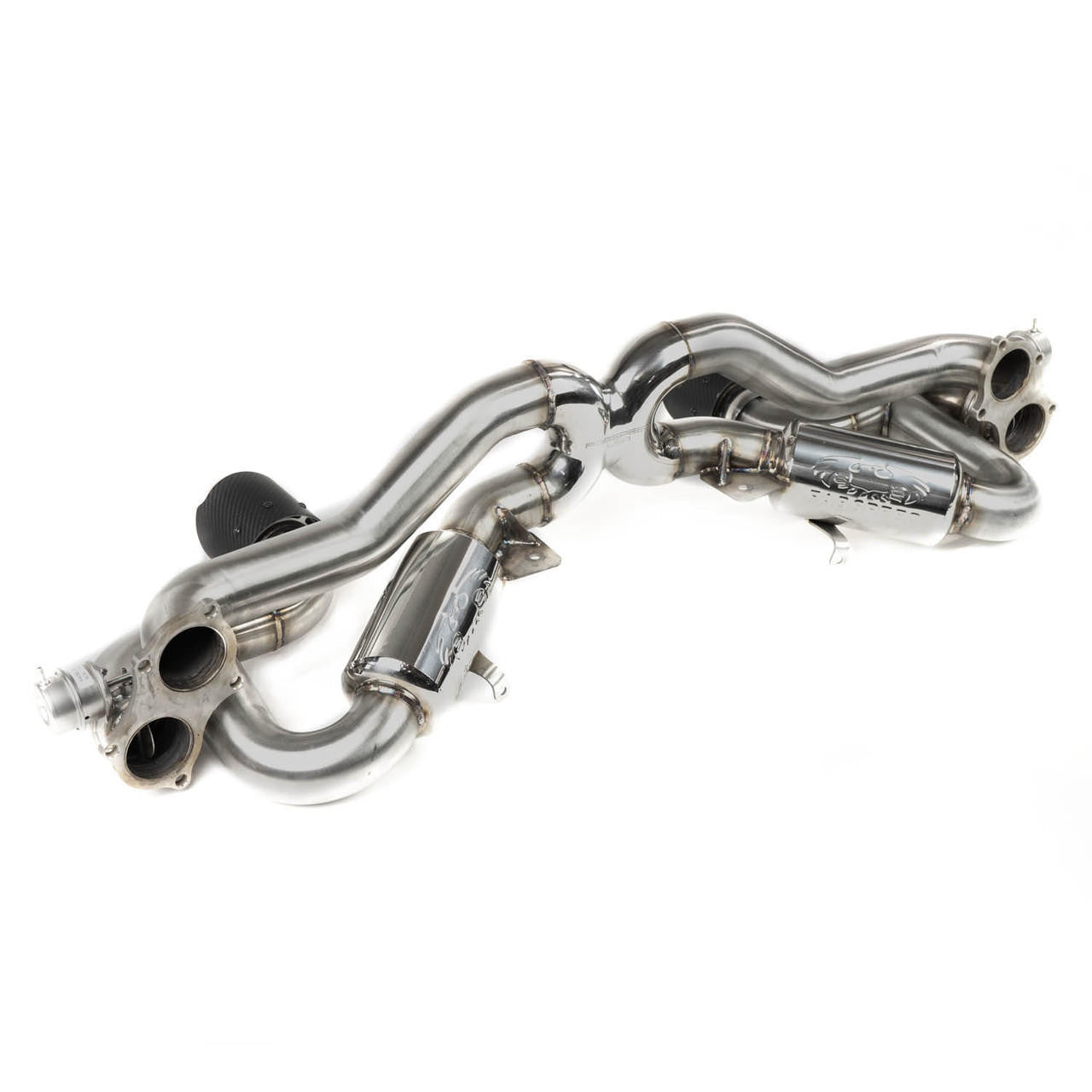Porsche 718 GT4 / GTS / Spyder Valvetronic X-Pipe Exhaust System (2020+)