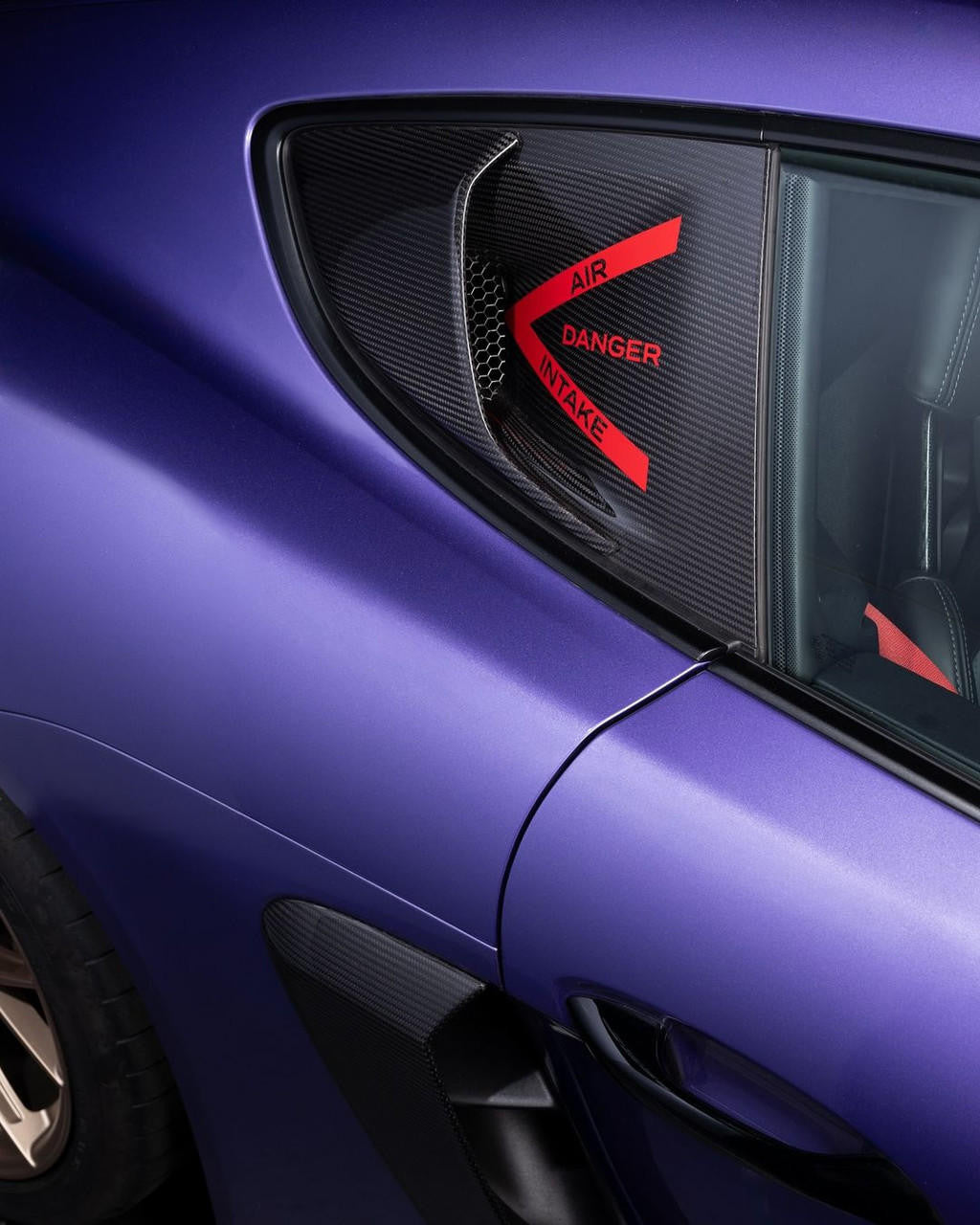 Porsche 718 GT4 RS Intake Decals