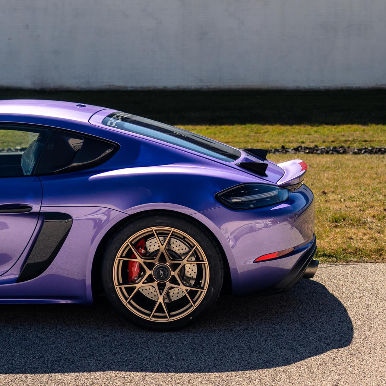 Porsche 718 GT4 RS Wing Delete Kit (2022+)